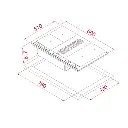 Parrila Teka Vitro Maestro AFF 87601 MST BK