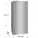 Combo FRIGIDAIRE PRO Refrigerador + Congelador