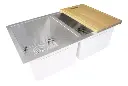 Tarja Elkay doble tina de submontar 78 x 47 cm