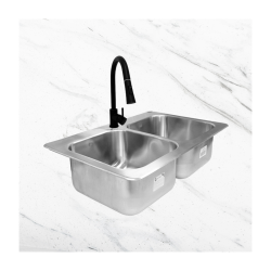 [EB ONE N33229-1011] Fregadero de Acero Inoxidable EB TÉCNICA EB ONE N33229-1011